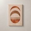 Fases de Arcilla, cuadro vertical en canvas