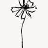 Flor en un Trazo, arte sin mockup