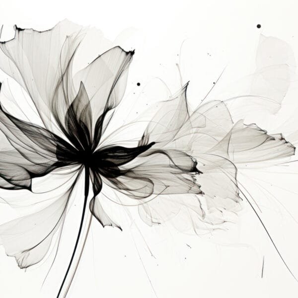 Pétalos al Viento, arte sin mockup