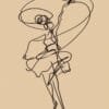 Vuelo de Bailarina, arte sin mockup