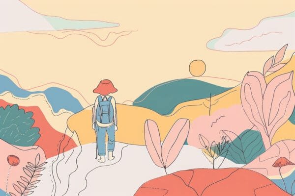 Camino de Ensueño, arte sin mockup