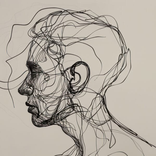 Perfil entre Hilos, arte sin mockup