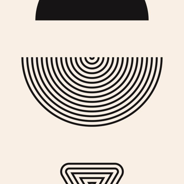 Símbolos en Negro, arte sin mockup