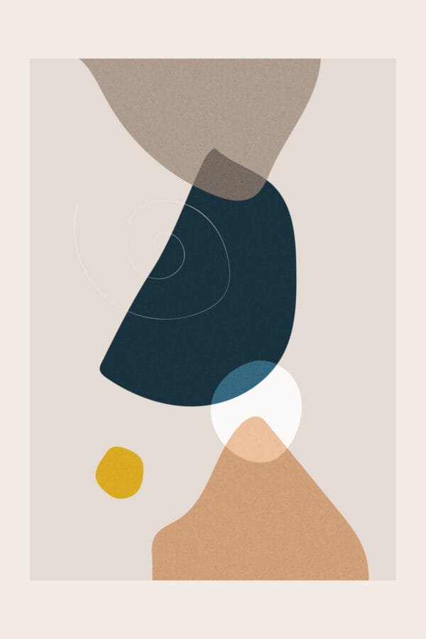 Equilibrio Azul Profundo, arte sin mockup