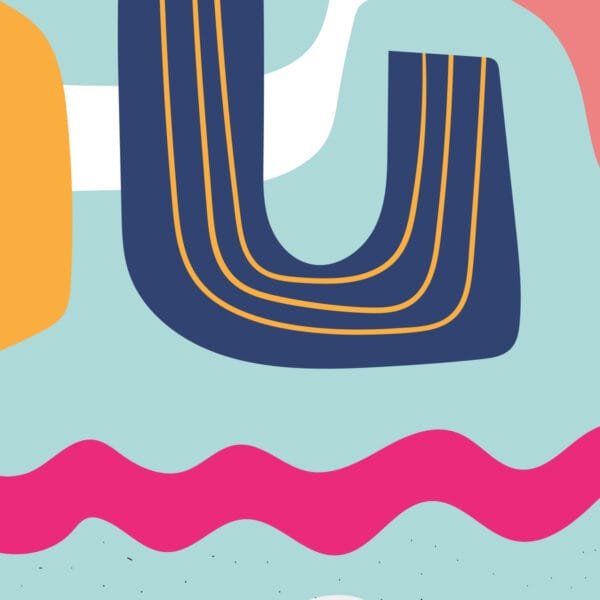 Ritmo Turquesa, arte sin mockup