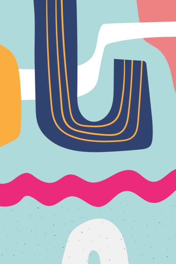 Ritmo Turquesa, arte sin mockup