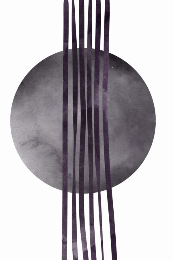 Luna entre Líneas, arte sin mockup
