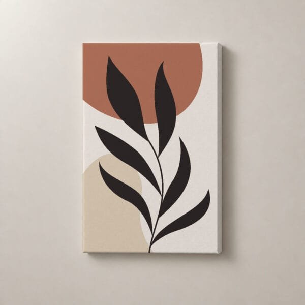 Rama Nocturna, cuadro vertical en canvas