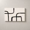Cruces en Tinta, cuadro horizontal en canvas