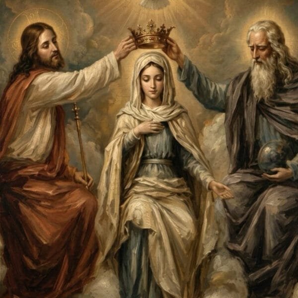 Coronación de la Virgen, arte sin mockup