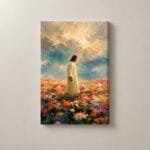 Jesús entre Flores de Esperanza
