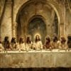 La Última Cena bajo los Arcos, arte sin mockup