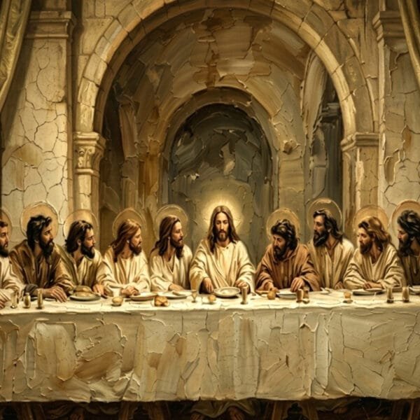 La Última Cena bajo los Arcos, arte sin mockup