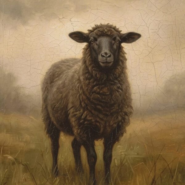 Oveja Negra en el Campo, arte sin mockup