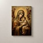 Madre e Hijo entre Rosas