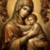 Madre e Hijo entre Rosas, arte sin mockup