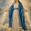 María bajo la Luz Celestial, arte sin mockup