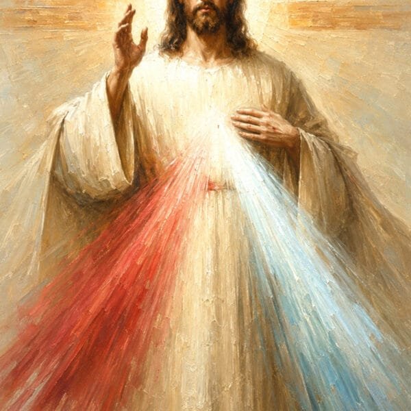 Jesús de la Divina Misericordia, arte sin mockup