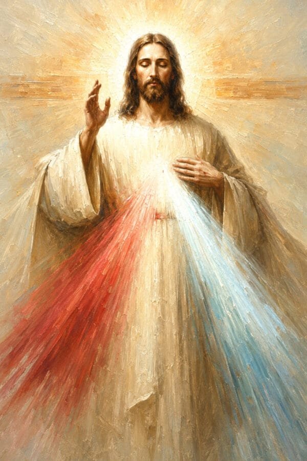 Jesús de la Divina Misericordia, arte sin mockup