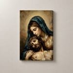 María Abraza a Cristo